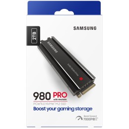 Твердотельный диск 2TB Samsung 990 PRO, M.2, PCI-E 4.0 x4, TLC 3D NAND [R/W - 7450/6900 MB/s] /EU